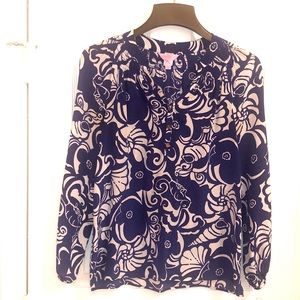 Lilly Pulitzer Elsa Spectrum Blu in Tide Pools XS.